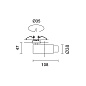 QI40 Palco Recessed iGuzzini Palco single recess Ø37 - spot - remote driver — фото 1