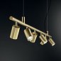 Подвесной светильник Dynamite SP4 SQUARE Ideal Lux 371382, черный — фото 1