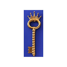 SE10055 Seletti Gold Key декоративный настенный элемент в виде золотого ключа
