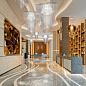 Slamp Aria SP M LED элегантная люстра прозрачный ARISM00TRS01T00E27EU — фото 3