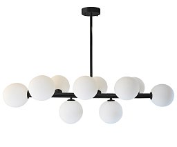 Люстра Kink Light Сида черный 07508-10,19