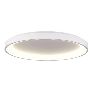 крупный потолочный светильник белого цвета