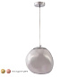 Светильник подвесной Crystal Lux MALAGA SP1 D200 CHROME — фото 1