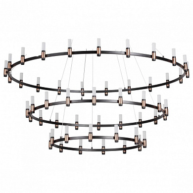 5009/204L Odeon Light Candel подвесной светильник, 204Вт, 4000K, 8074лм, черный