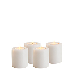 108111 Eichholtz Artificial candle набор из четырёх восковых свечей цилиндрической формы