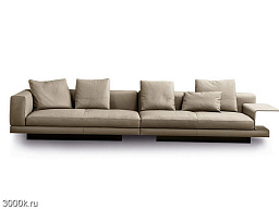 Connery Секционный кожаный диван Minotti