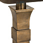 Настольная лампа Avia винтажная латунная отделка с абажуром 111558 Eichholtz