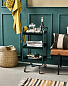 208580320 House Doctor Furniture Тележка для рулонов, темно-зеленая — фото 1