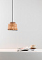 65134-76 Faro SAIPAN Black/rattan pendant lamp потолочный светильник черный — фото 1