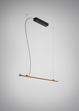 подвесной светильник бронзового цвета с металлическим плафоном