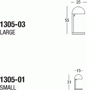 JULIETTE large table lamp with structure in glossy black nickel or white varnished metal. Base in white Carrara or black Marquinia marble