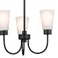 Erma 18" 3 Light Chandelier Black люстра 52442BK Kichler — фото 5
