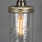 MLWL220 Mullan настенное бра Vintage Jam Jar с «баночным» стеклом — фото 8