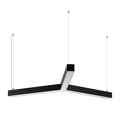 049208 Arlight Светильник SP-RAYS-3-HANG-5050-510-34W Day4000 (RAL9005, 120 deg, 230V) IP33 1415lm