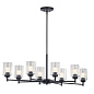 Winslow 8 Light Chandelier Black люстра 44035BK Kichler — фото 1