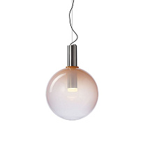 PHENOMENA - Large Ball - SUSPENSION/Flamingo Pink Silver