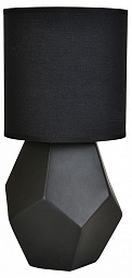 10205/T Black Escada Diona настольная лампа с геометрическим основанием черная