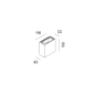 CENTRAL 1.0 Wever Ducre накладной светильник белый