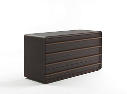 Комод Aura Porada с кожаными ручками AURA-CASSETTIERA-L0F0TK-A02BF