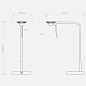 Настольная лампа Astro Lighting Miura USB матовый золотой — фото 11
