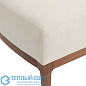 Laurette Ottoman Muslin Dark Walnut оттоманка Arteriors 8105 — фото 6