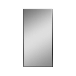 A3957240N ACB Iluminacion Lighting вытянутое зеркало без подсветки с глянцевой чёрной рамой
