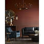 8134 Ferguson Chair Peacock Chenille Walnut Arteriors мягкое сиденье — фото 1