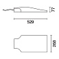 EW39 Street iGuzzini Pole-mounted system - A60 optic - Neutral White - Midnight - ø46-60-76mm — фото 1