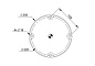 139015001 Roger Pradier Montana N°4 OPALE WITTE 001 Фонарный столб — фото 2