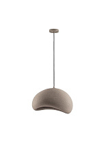 Stone Brown Polyurethane & Resin LED E27 1x12Watt 100-240Volt IP20 Bulb Excluded L:50 W:40 H:250 cm