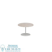 СТОЛИК BUTLER Ø40CM H28CM WHITE LAVASTONE PEARL Royal Botania