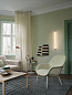 Fine Wall/Ceiling Lamp настенный светильник Muuto Black - 120 CM FNWCL12001 — фото 1