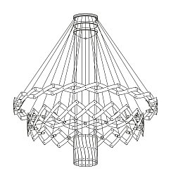 Люстра Serien Lighting Zoom XL 3