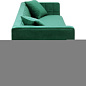 85224 Диван Лофт 3-х местный Зеленый Kare Design