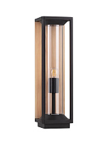Dark Anthracite Die-Casting Aluminium & Clear Polycarbonate LED E27 1x12Watt 220-240 Volt Bulb Excluded IP65 L:14.5 W:14.5 H:50cm