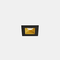 Downlight Play Deco Symmetrical Square Fixed 6.4W 2700K CRI 90 14.3º PHASE CUT Gold/Gold IP54 518lm
