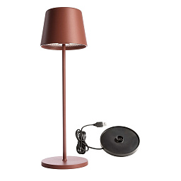 620196 Deko-Light Bundle настольная лампа на аккумуляторе матовая терракота