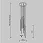 MOD236PL-L54BS3K Maytoni Light stick Подвесной светильник 46W 3350лм Латунь — фото 9