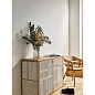 2359-8400 Air Design House Stockholm Шкаф с дубовым каркасом и дверцами из ротанга — фото 4