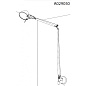 Artemide Tolomeo AP Braccio настенный светильник с рожками — фото 4