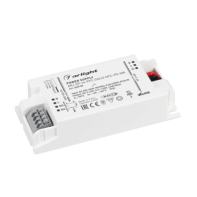 050108 Arlight LED драйвер ARJ-SP-44-PFC-DALI2-NFC-PD-WR (44W, 3-45V, 0.3-1.05A)