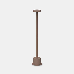 347783 Ideal lux Toffee парковый столб кофейного цвета для наружного освещения