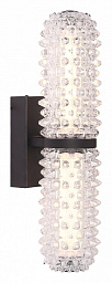 SL6144.401.01 ST-Luce SAGUARO настенный светильник с вертикальным плафоном из прозрачного стекла в стиле ар-деко