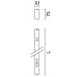 MJ52 iN 30 iGuzzini module for continuous line L=1197 - Low Contrast - direct emission - LED  - neutral white  integrated DALI dimmable control gear — фото 1