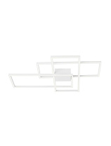 Triac Dimmable White Aluminium & Acrylic LED 55 Watt 220-240 Volt 3550Lm 3000K IP20 L: 90 W: 67 H: 9 cm