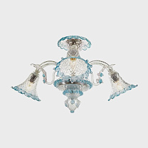 Apollo Ceiling Lamp Голубой / 3 / Хром