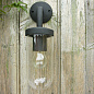 1193004 Tressino Astro lighting настенный светильник текстурированный чёрный — фото 1