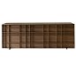 Буфет Kilt Porada с резным фасадом из ореха KILT-CREDENZA-L0N0AC-PEWTER — фото 4
