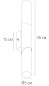 A2470AP-2AB Arte Lamp Aqua-bastone настенный светильник E14 2х40W — фото 3