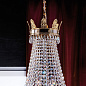 LU 2386/8+8+4/100 gold Empire Crystal Orion подвесная люстра — фото 2